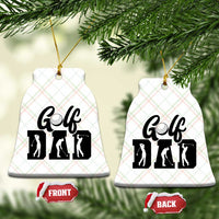 Golf Dad Ceramic Ornament Gift For Sport Lover - Wonder Print Shop