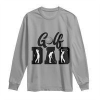 Golf Dad Long Sleeve Shirt Gift For Sport Lover - Wonder Print Shop