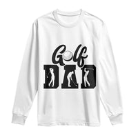 Golf Dad Long Sleeve Shirt Gift For Sport Lover - Wonder Print Shop