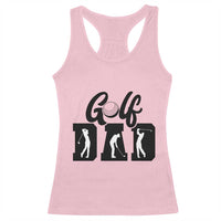 Golf Dad Racerback Tank Top Gift For Sport Lover - Wonder Print Shop