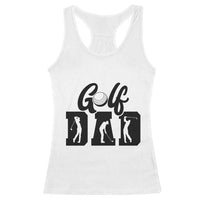 Golf Dad Racerback Tank Top Gift For Sport Lover - Wonder Print Shop