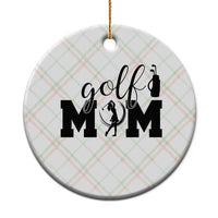 Proud Golf Mom Lifestyle Ceramic Ornament Sports Gift Idea - Wonder Print Shop