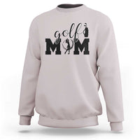 Proud Golf Mom Lifestyle Sweatshirt Sports Gift Idea - Wonder Print Shop