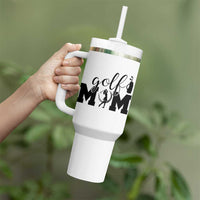 Proud Golf Mom Lifestyle Tumbler With Handle Sports Gift Idea - Wonder Print Shop