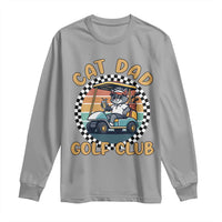 Cat Dad Golf Club Long Sleeve Shirt Funny Sports Lover Gift - Wonder Print Shop