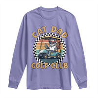 Cat Dad Golf Club Long Sleeve Shirt Funny Sports Lover Gift - Wonder Print Shop
