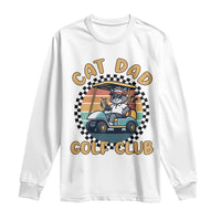 Cat Dad Golf Club Long Sleeve Shirt Funny Sports Lover Gift - Wonder Print Shop