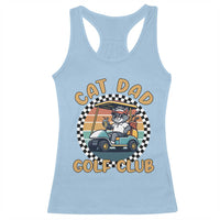 Cat Dad Golf Club Racerback Tank Top Funny Sports Lover Gift - Wonder Print Shop