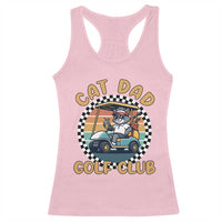 Cat Dad Golf Club Racerback Tank Top Funny Sports Lover Gift - Wonder Print Shop
