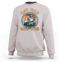 Cat Dad Golf Club Sweatshirt Funny Sports Lover Gift - Wonder Print Shop