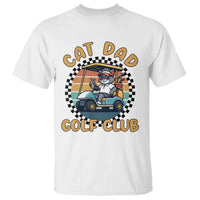 Cat Dad Golf Club T Shirt Funny Sports Lover Gift - Wonder Print Shop