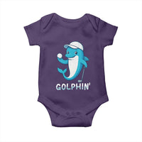 Golphin Dolphin Pun Baby Onesie Funny Golf Gift - Wonder Print Shop