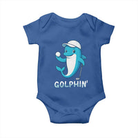 Golphin Dolphin Pun Baby Onesie Funny Golf Gift - Wonder Print Shop