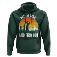 Funny Golf Quote Hoodie Putt Around And Find Out - Wonder Print Shop
