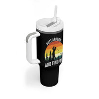 Funny Golf Quote Tumbler With Handle Putt Around And Find Out - Wonder Print Shop