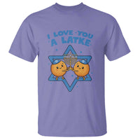 Funny Hanukkah T Shirt I Love You A Latke Gift - Wonder Print Shop