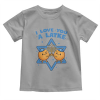 Funny Hanukkah Toddler T Shirt I Love You A Latke Gift - Wonder Print Shop