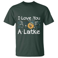 I Love You A Latke T Shirt Funny Hanukkah Gift For Latke Lover - Wonder Print Shop