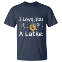 I Love You A Latke T Shirt Funny Hanukkah Gift For Latke Lover - Wonder Print Shop