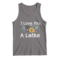 I Love You A Latke Tank Top Funny Hanukkah Gift For Latke Lover - Wonder Print Shop