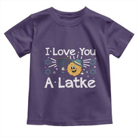 I Love You A Latke Toddler T Shirt Funny Hanukkah Gift For Latke Lover - Wonder Print Shop