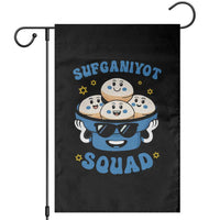 Hanukkah Sufganiyot Squad Garden Flag Funny Jelly Donut Jewish Gift - Wonder Print Shop