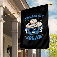 Hanukkah Sufganiyot Squad Garden Flag Funny Jelly Donut Jewish Gift - Wonder Print Shop