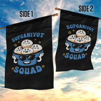 Hanukkah Sufganiyot Squad Garden Flag Funny Jelly Donut Jewish Gift - Wonder Print Shop