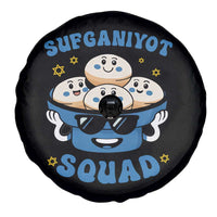 Hanukkah Sufganiyot Squad Spare Tire Cover Funny Jelly Donut Jewish Gift - Wonder Print Shop