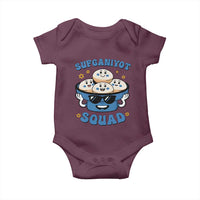 Hanukkah Sufganiyot Squad Baby Onesie Funny Jelly Donut Jewish Gift - Wonder Print Shop