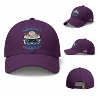 Hanukkah Sufganiyot Squad Baseball Cap Funny Jelly Donut Jewish Gift