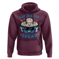 Hanukkah Sufganiyot Squad Hoodie Funny Jelly Donut Jewish Gift - Wonder Print Shop
