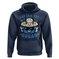 Hanukkah Sufganiyot Squad Hoodie Funny Jelly Donut Jewish Gift - Wonder Print Shop