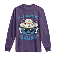 Hanukkah Sufganiyot Squad Long Sleeve Shirt Funny Jelly Donut Jewish Gift - Wonder Print Shop