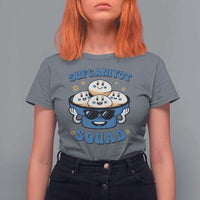Hanukkah Sufganiyot Squad T Shirt For Women Funny Jelly Donut Jewish Gift - Wonder Print Shop