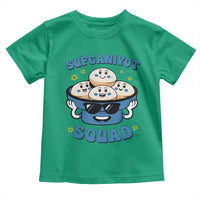 Hanukkah Sufganiyot Squad Toddler T Shirt Funny Jelly Donut Jewish Gift - Wonder Print Shop