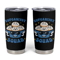 Hanukkah Sufganiyot Squad Tumbler Cup Funny Jelly Donut Jewish Gift - Wonder Print Shop