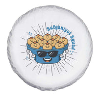 Funny Hanukkah Sufganiyah Jelly Donut Squad Gift Spare Tire Cover - Wonder Print Shop