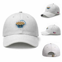 Funny Hanukkah Sufganiyah Jelly Donut Squad Gift Baseball Cap