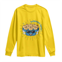 Funny Hanukkah Sufganiyah Jelly Donut Squad Gift Long Sleeve Shirt - Wonder Print Shop