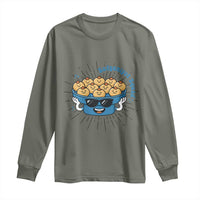 Funny Hanukkah Sufganiyah Jelly Donut Squad Gift Long Sleeve Shirt - Wonder Print Shop
