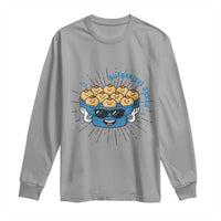 Funny Hanukkah Sufganiyah Jelly Donut Squad Gift Long Sleeve Shirt - Wonder Print Shop