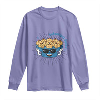 Funny Hanukkah Sufganiyah Jelly Donut Squad Gift Long Sleeve Shirt - Wonder Print Shop