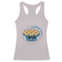 Funny Hanukkah Sufganiyah Jelly Donut Squad Gift Racerback Tank Top - Wonder Print Shop