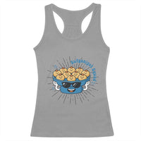 Funny Hanukkah Sufganiyah Jelly Donut Squad Gift Racerback Tank Top - Wonder Print Shop
