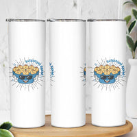Funny Hanukkah Sufganiyah Jelly Donut Squad Gift Skinny Tumbler - Wonder Print Shop
