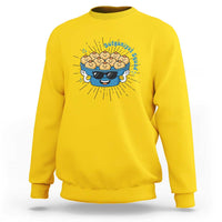 Funny Hanukkah Sufganiyah Jelly Donut Squad Gift Sweatshirt - Wonder Print Shop