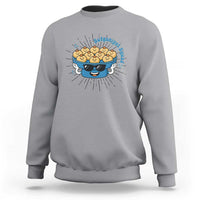 Funny Hanukkah Sufganiyah Jelly Donut Squad Gift Sweatshirt - Wonder Print Shop