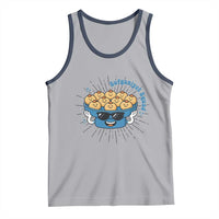 Funny Hanukkah Sufganiyah Jelly Donut Squad Gift Tank Top - Wonder Print Shop
