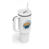 Funny Hanukkah Sufganiyah Jelly Donut Squad Gift Tumbler With Handle - Wonder Print Shop